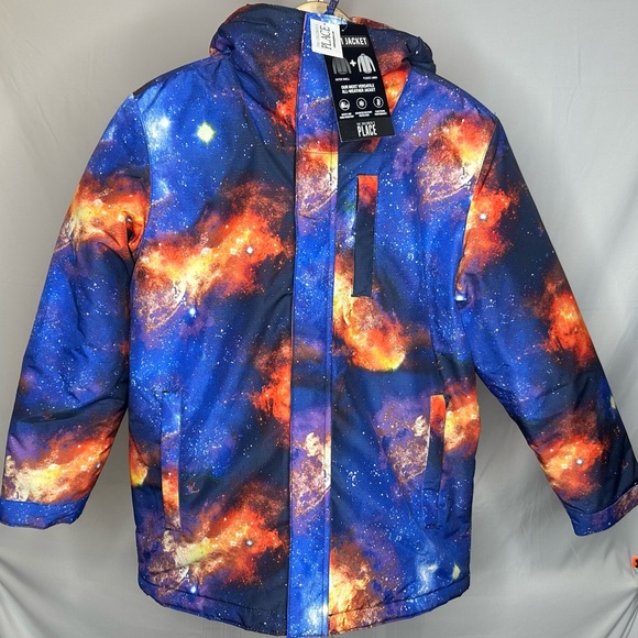 The Children's Place Cosmic Print Puffer Jacket